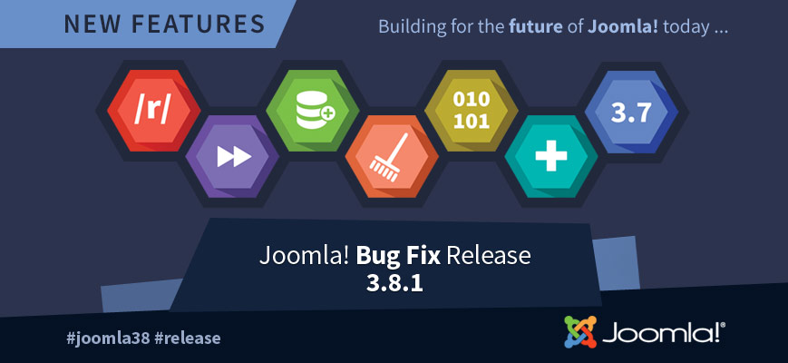 Joomla! 3.8.1